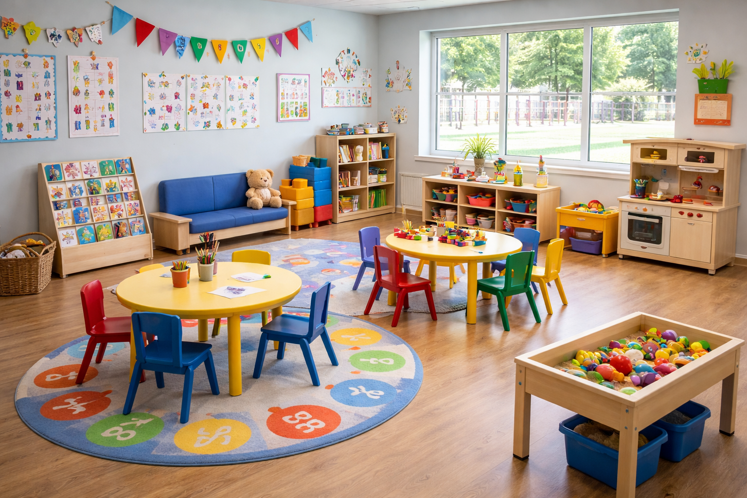 Daycare Cleaning North York clean and organized daycare classroom
