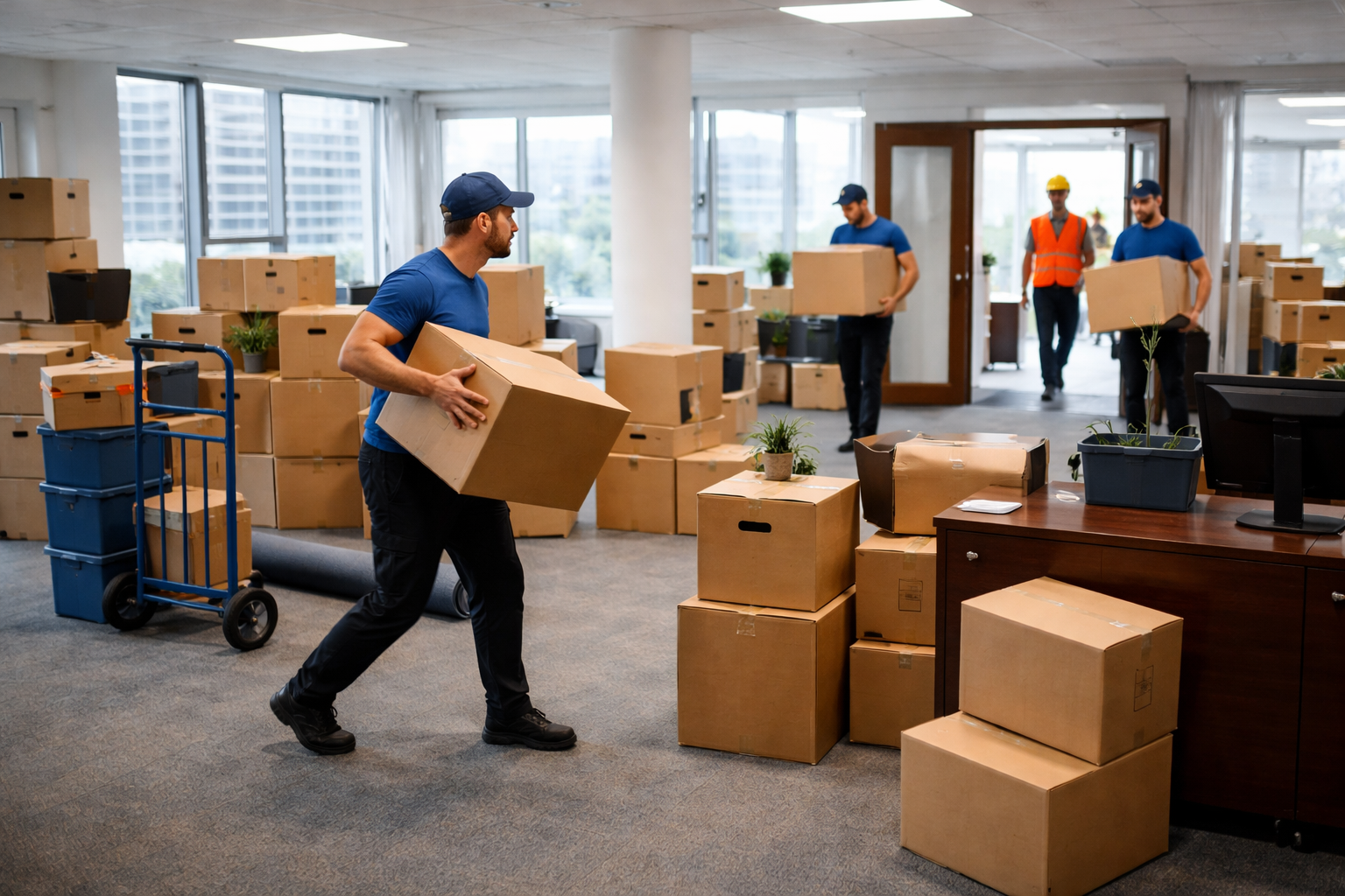 Move-in move-out cleaning North York office space ready for new tenant