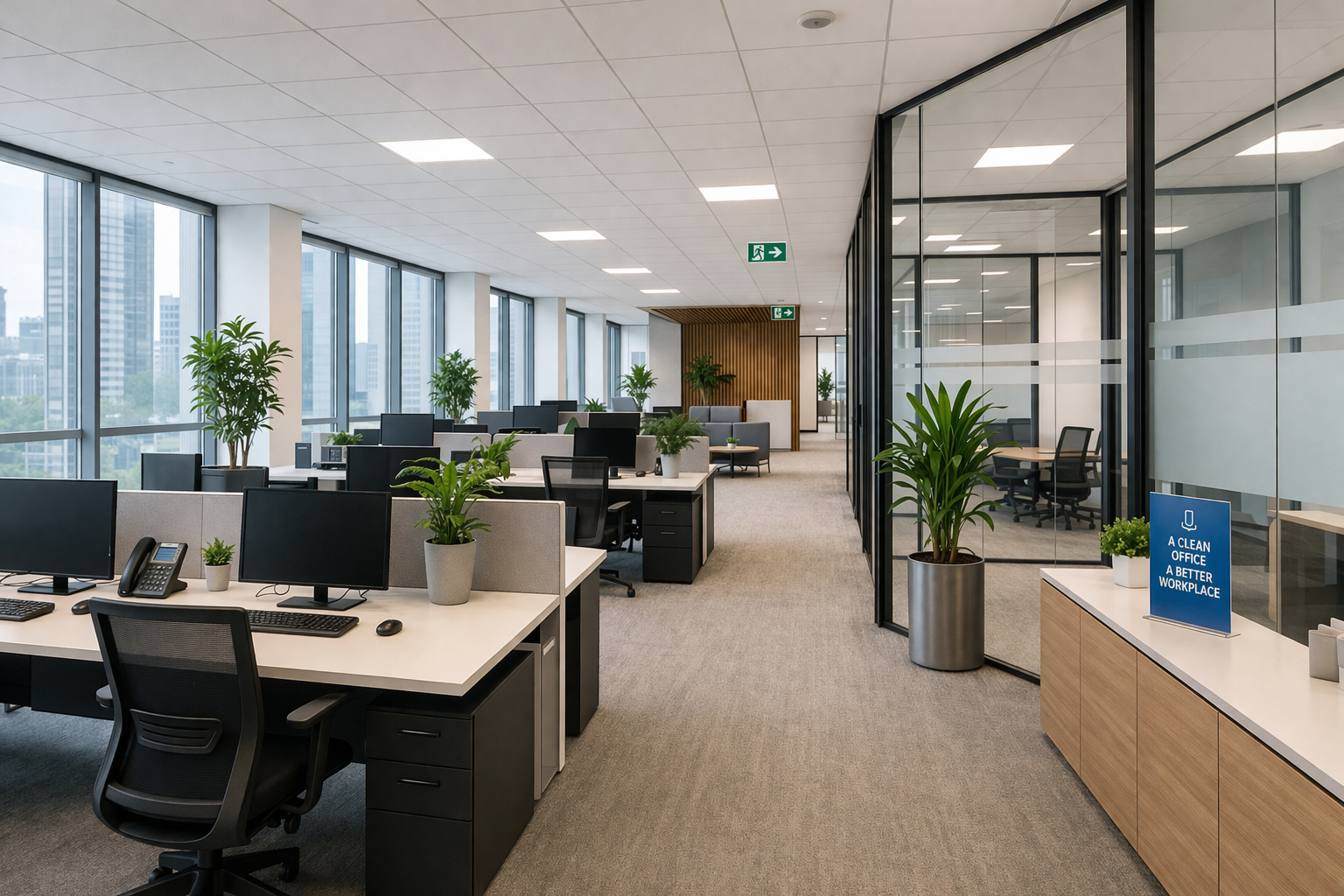 Commercial cleaning for industries in North York including office cleaning and professional workspace maintenance