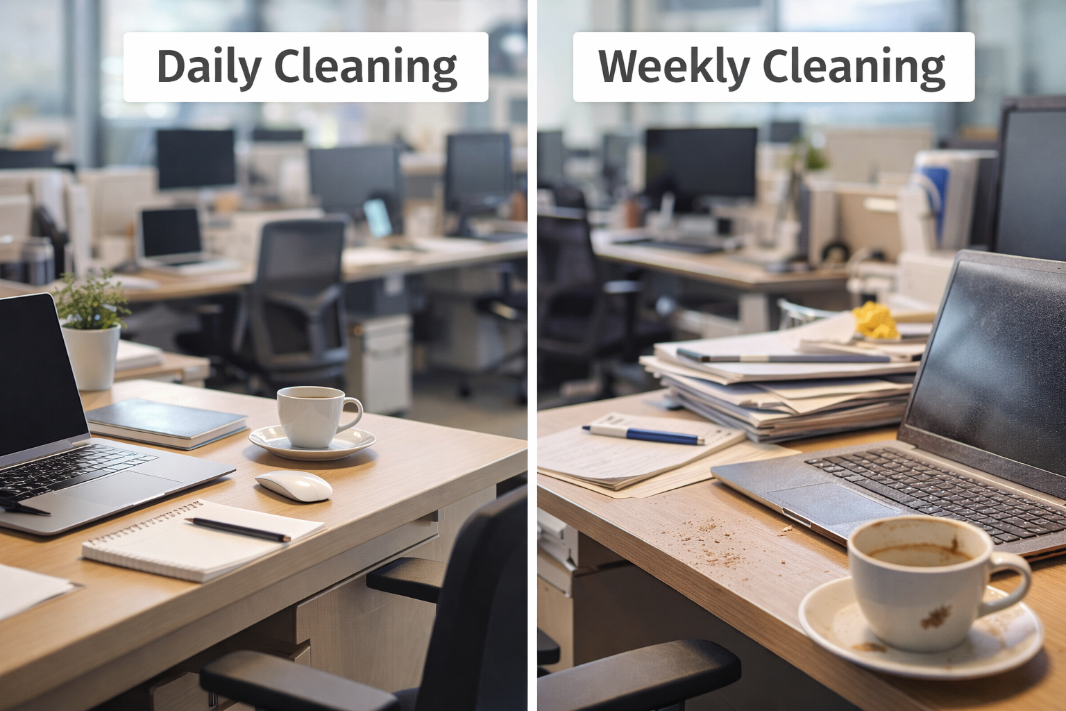 Daily vs Weekly Office Cleaning: What’s Best?