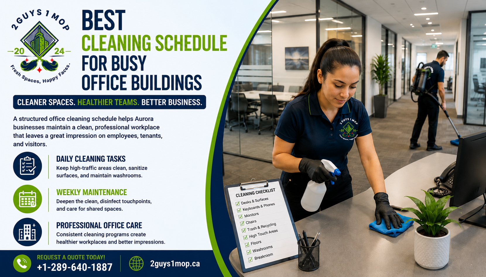 Best Cleaning Schedule for Busy Office Buildings