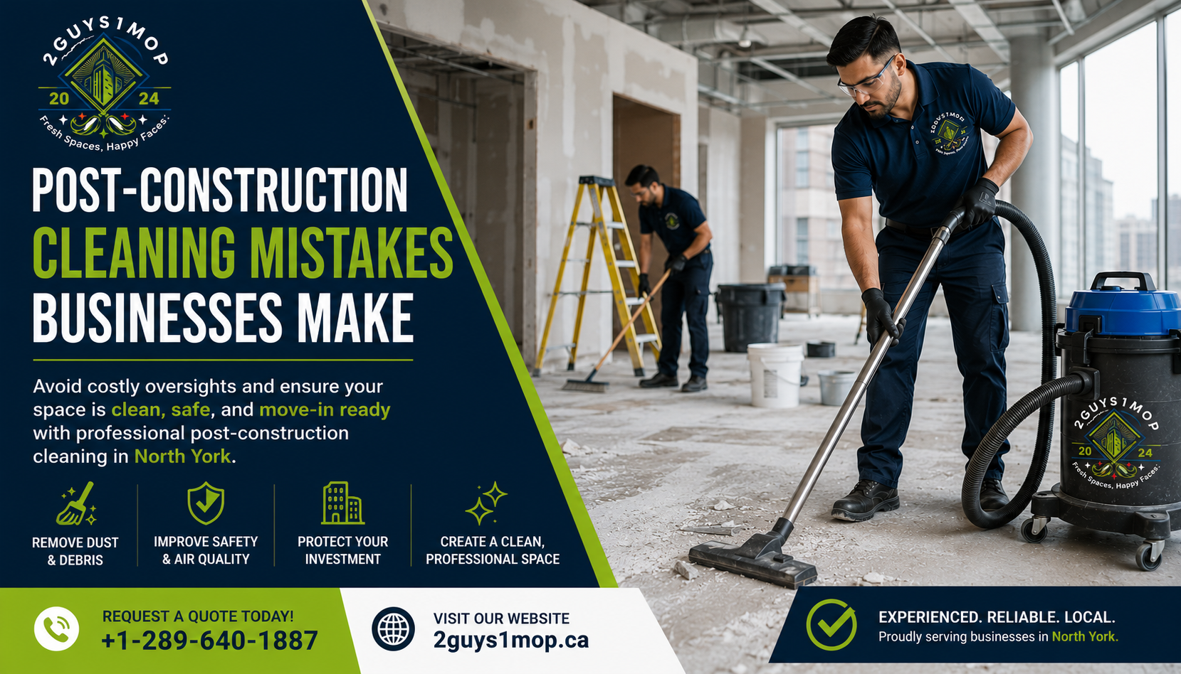 Post-Construction Cleaning Mistakes Businesses Make