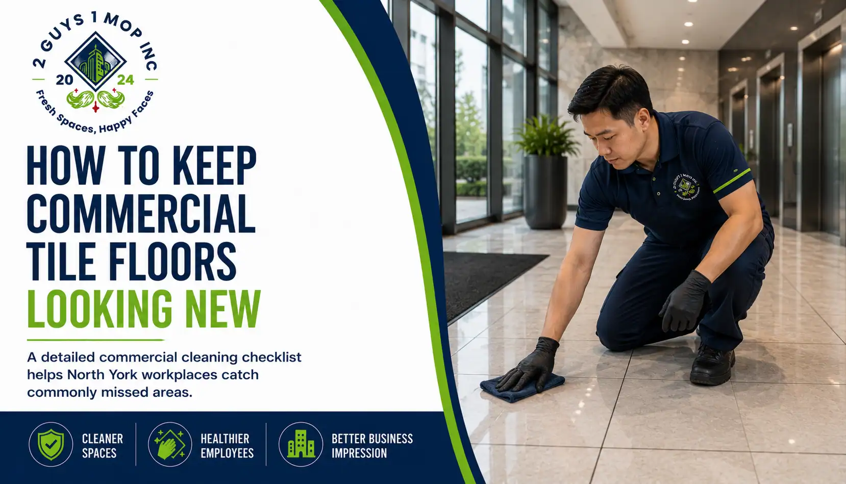 How to Keep Commercial Tile Floors Looking New