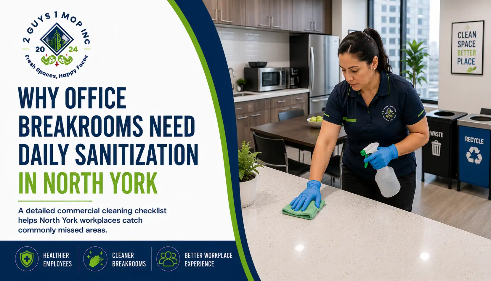 Why Office Breakrooms Need Daily Sanitization
